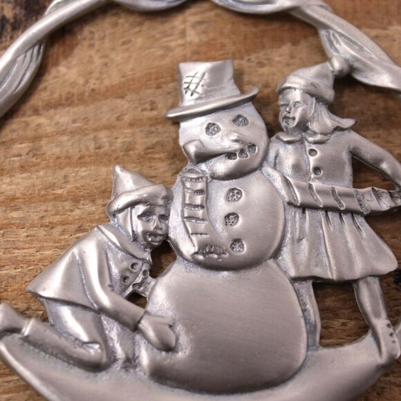 1997 Vintage Ocean Art Pewter Christmas Ornament - Picture 5 of 6
